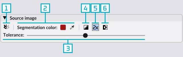 application's source image panel